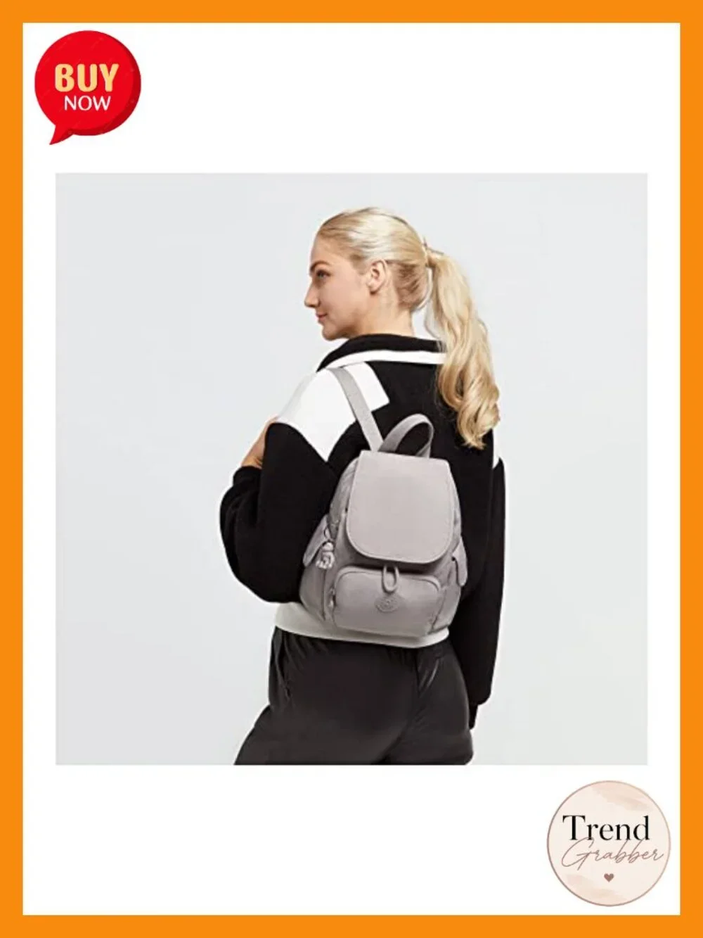 Lightweight Nylon Mini Backpack, Water Resistant, Adjustable Straps, 2